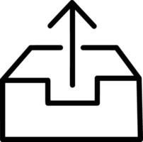 Upload icon symbol image vector
