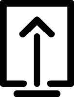 Upload icon symbol image vector