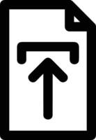 Upload icon symbol image vector