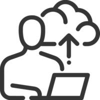 Upload icon symbol image vector