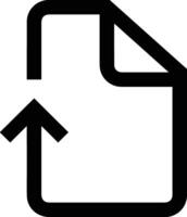 Upload icon symbol image vector