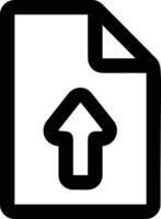 Upload icon symbol image vector