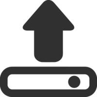 Upload icon symbol image vector