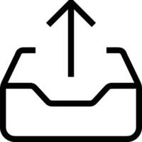 Upload icon symbol image vector