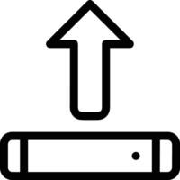 Upload icon symbol image vector