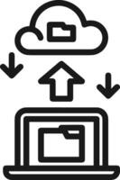 Upload icon symbol image vector
