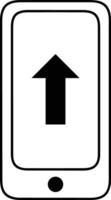 Upload icon symbol image vector