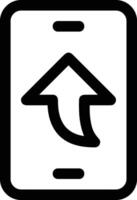 Upload icon symbol image vector
