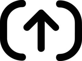 Upload icon symbol image vector