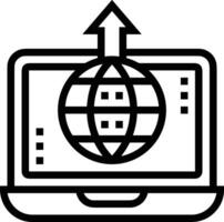 Upload icon symbol image vector