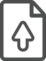 Upload icon symbol image vector