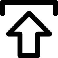 Upload icon symbol image vector