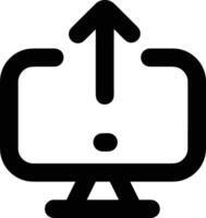 Upload icon symbol image vector