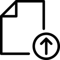Upload icon symbol image vector