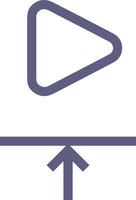 Upload icon symbol image vector