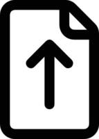 Upload icon symbol image vector