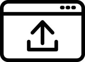 Upload icon symbol image vector