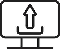 Upload icon symbol image vector