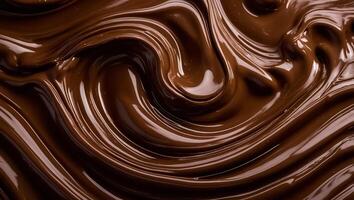 Beautiful chocolate background wave photo