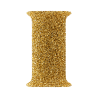 3D Font Letter I uppercase png