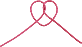 rope heart knot png