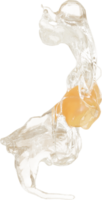 egg splash falling png