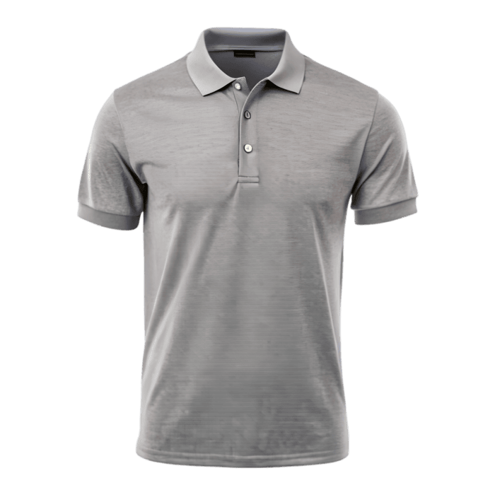 Gray Polo Shirt PNGs for Free Download