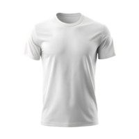 White T-Shirt - Isolated on Transparent Background png