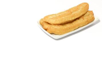 Youtiao or Cahkwe, Cakwe, Kueh, Kuay, Chinese Donut , Traditional Chinese Snack. photo