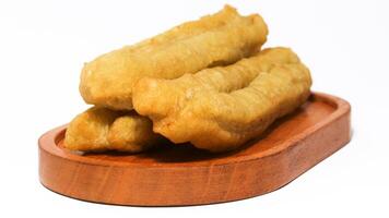 Youtiao or Cahkwe, Cakwe, Kueh, Kuay, Chinese Donut , Traditional Chinese Snack. photo