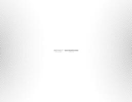 Abstract circle halftone black background. Gradient retro line pattern design. Monochrome graphic. Circle for sound wave. illustration vector