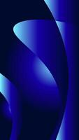 Glowing blue gradient dark background vector