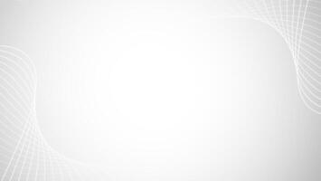 Modern white abstract background with line ornament vector