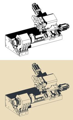 CNC lathe machine