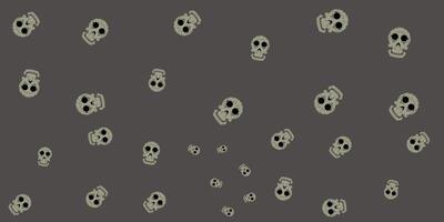 Skull background, with halloween theme vector