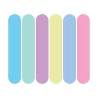 color palette template, Abstract color palette banner vector