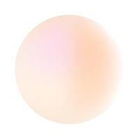 Blurred round shape soft gradient background vector