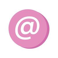 At online internet symbol icon on white background vector