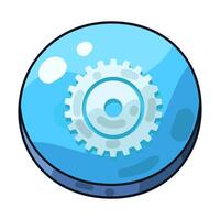 Illustration of setting vector