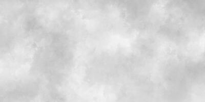 Concrete Art Rough Stylized cloudy white paper texture, Grunge clouds or smog texture with stains, White cloudy sky or cloudscape or fogg, black and white gradient watercolor background. photo