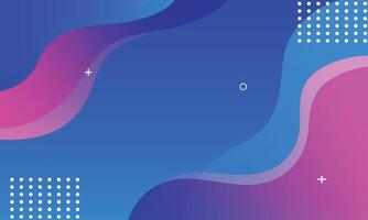 Gradient wavy background design, abstract wave shapes background vector