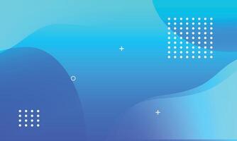 Gradient wavy background design, abstract wave shapes background vector