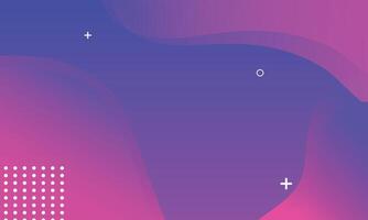 Gradient wavy background design, abstract wave shapes background vector