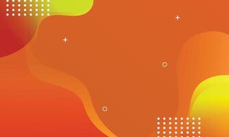 Gradient wavy background design, abstract wave shapes background vector