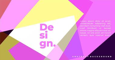 modern abstract elegant geometric background with dynamic color composition for cover banner presentation template vector