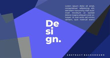 modern abstract elegant geometric background with dynamic color composition for cover banner presentation template vector