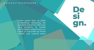 modern abstract elegant geometric background with dynamic color composition for cover banner presentation template vector