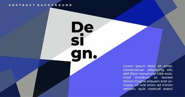 modern abstract elegant geometric background with dynamic color composition for cover banner presentation template vector