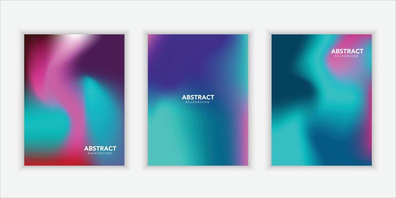 Abstract liquid background layout. Bright color blend. Blurred fluid effect. Gradient mesh. Mockup modern design template for posters, and banners, brochures, flyers, covers, websites.