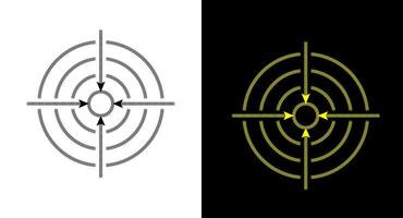 Precision icon collection for web, ui, mobile apps. Precision sign symbol. vector